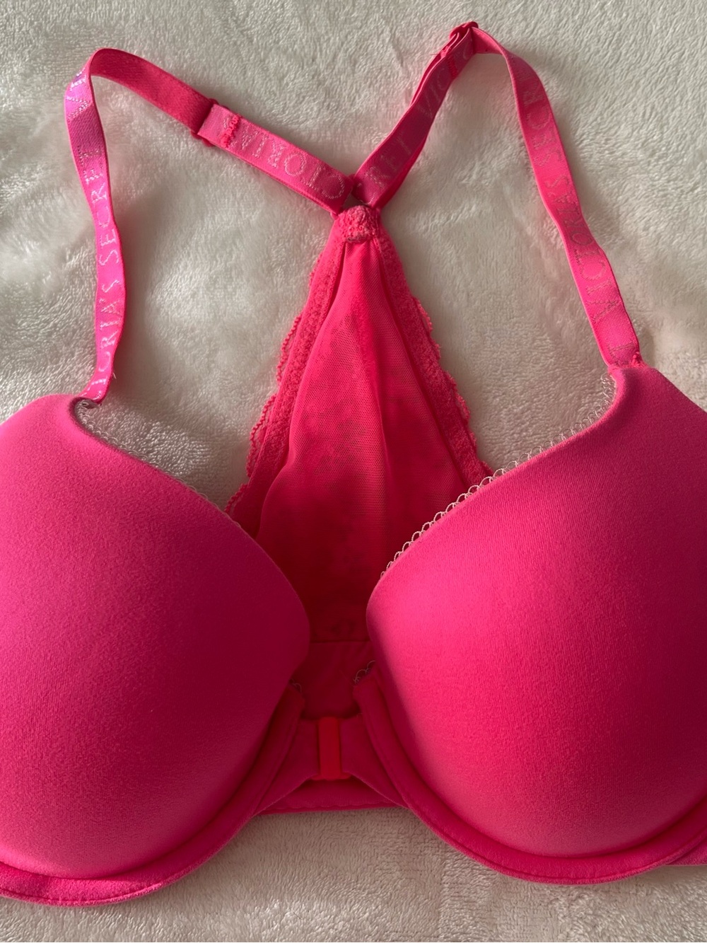 Victoria's Secret Bright Pink Padded Bra